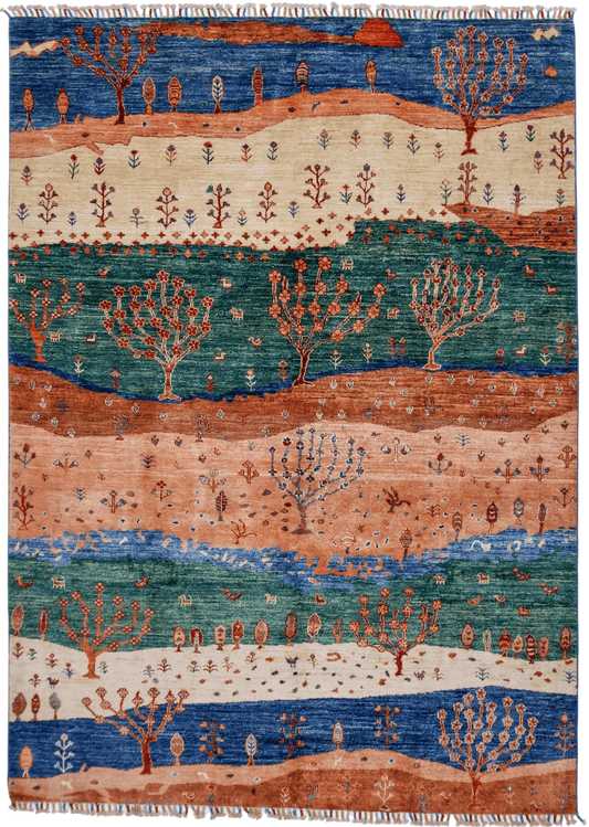 Gabbeh multi 5x8 - Nuvé
