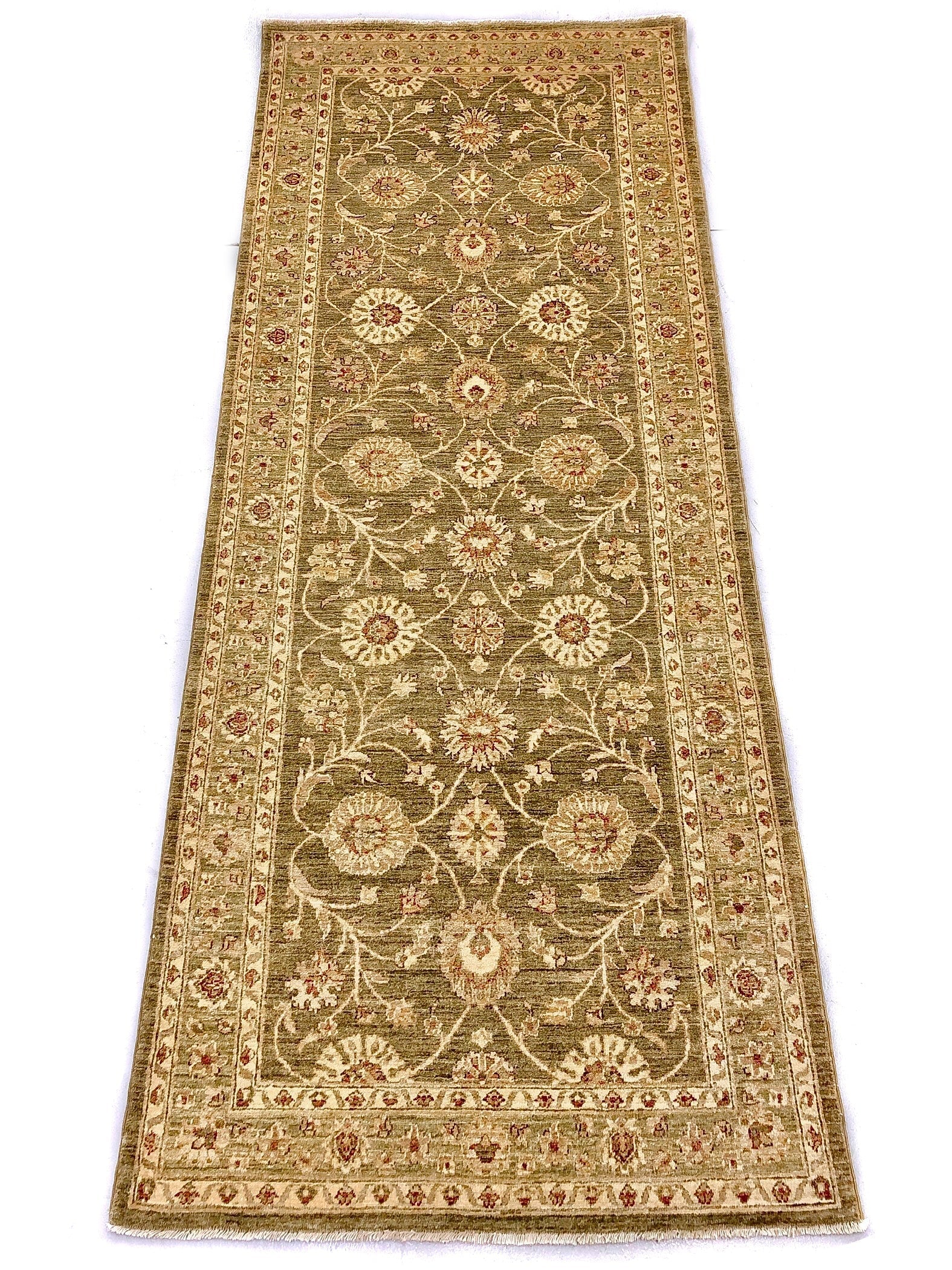 Chobi-Farahan 10' Runner grn/gold - Nuvé