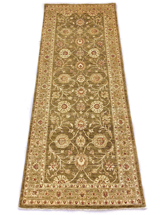 Chobi-Farahan 10' Runner grn/gold - Nuvé