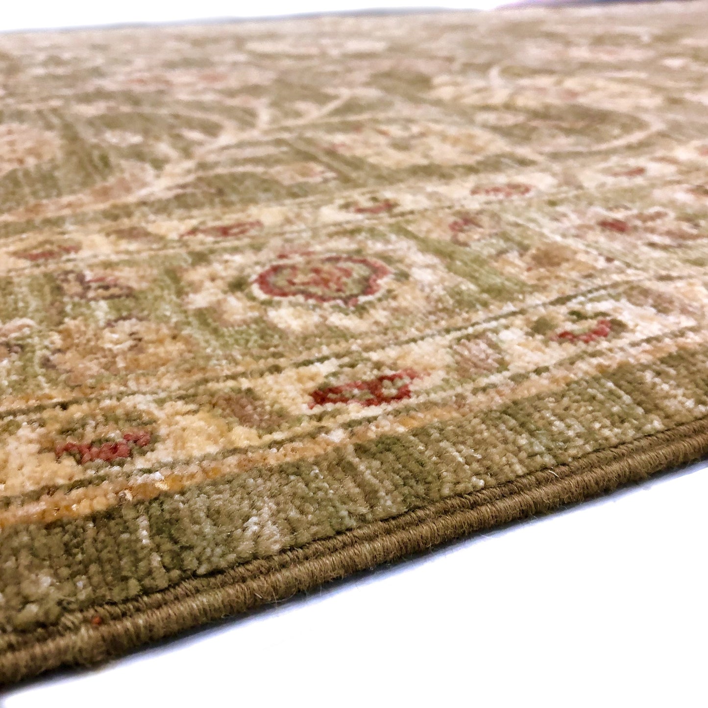 Chobi-Farahan (4'x10' Runner) green/gold