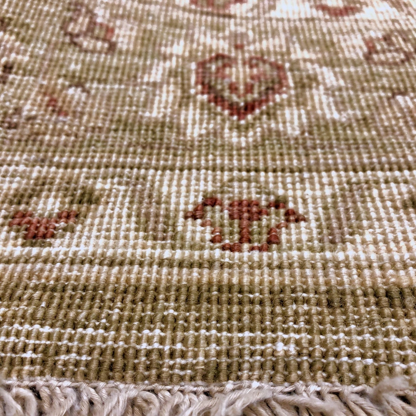 Chobi-Farahan (4'x10' Runner) green/gold