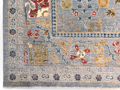 Afghan Oushak (10'00"x14'04") gray