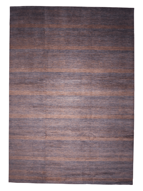 Durva Grass Design (10'01"x14'03") copper/blue-gray - Nuvé