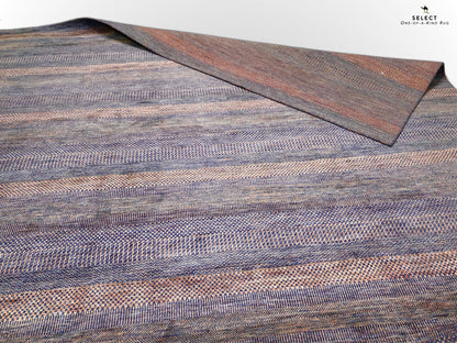 Durva Grass Design (10'01"x14'03") copper/blue-gray