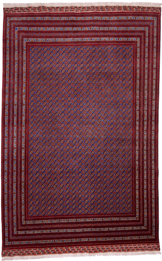 Balouch-Bokhara (6'06"x10'05") blue/dk.red - Nuvé