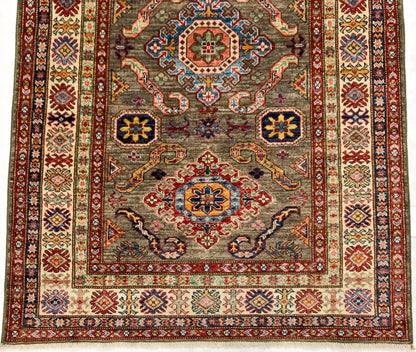 Super Kazak (4x6) gray/ivory - Nuvé