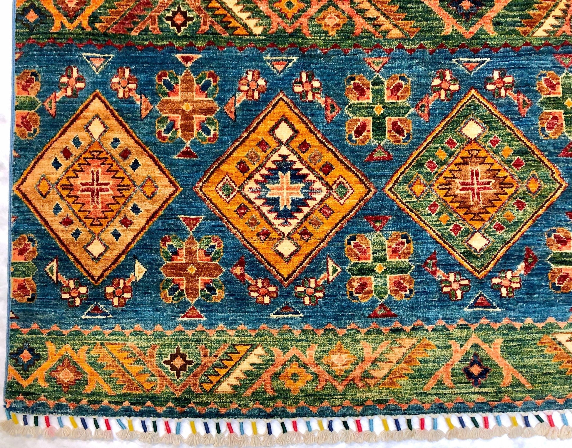 Khurjeen (5x7) blue - Nuvé