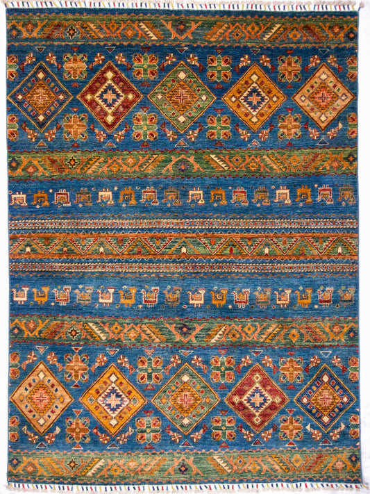 Khurjeen (5x7) blue - Nuvé