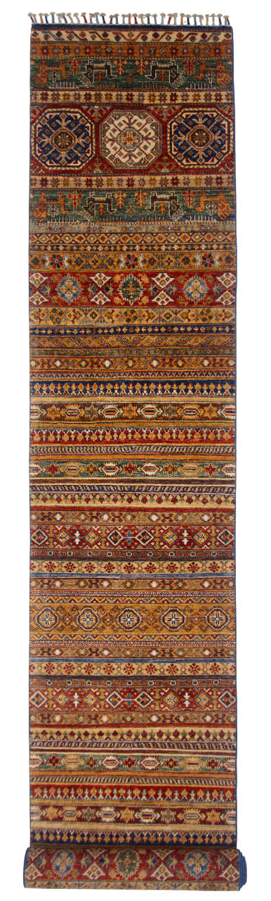Khurjeen 2'08"x14'10" multicolor - Nuvé