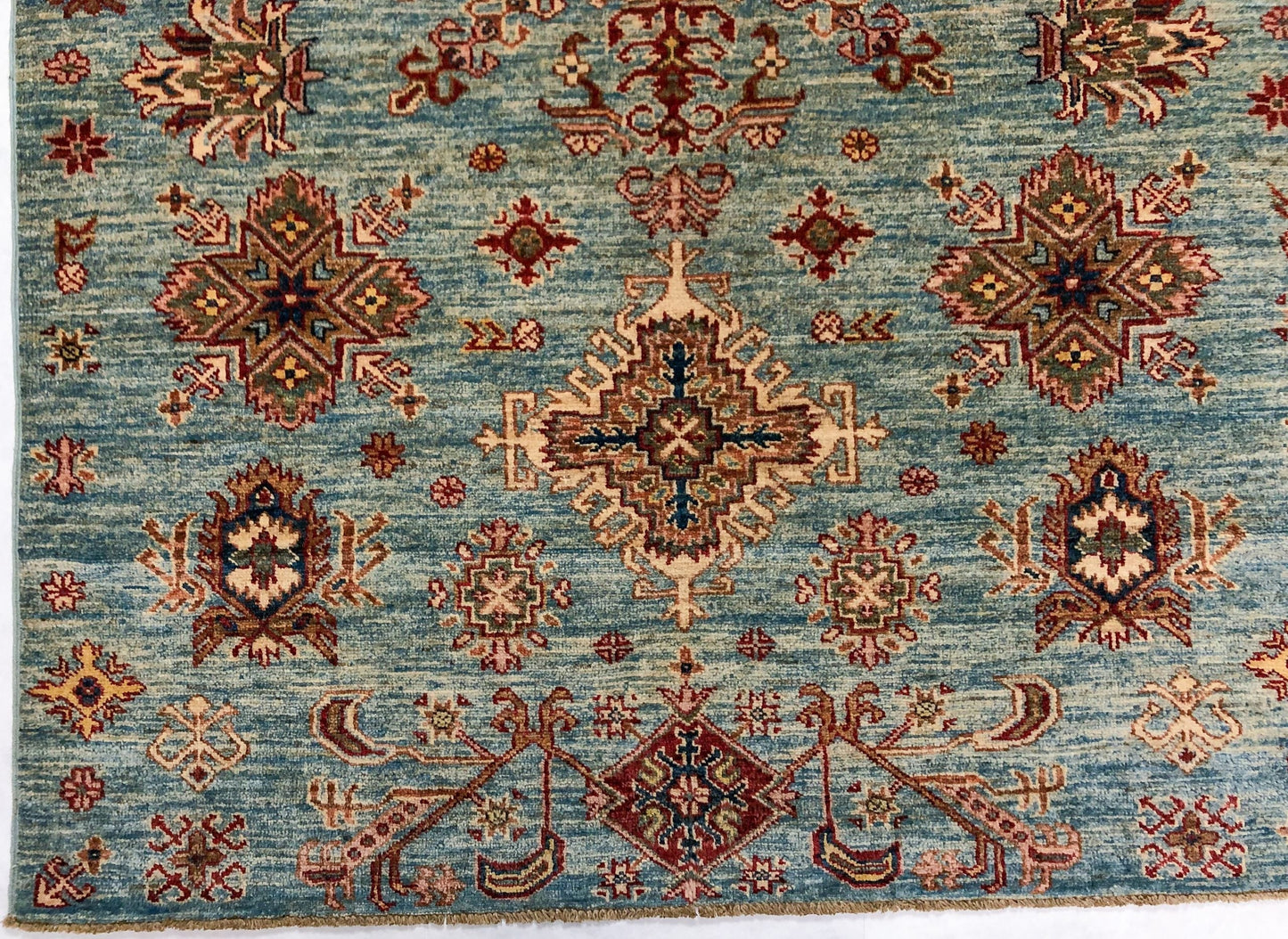 Super Kazak (4x6) light blue - Nuvé