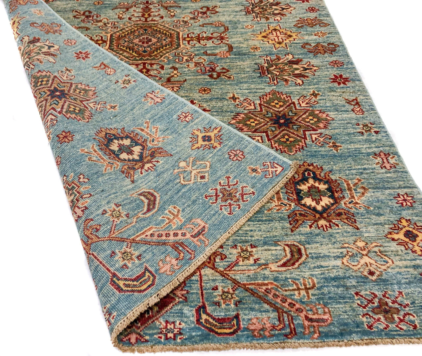 Super Kazak (4x6) light blue - Nuvé
