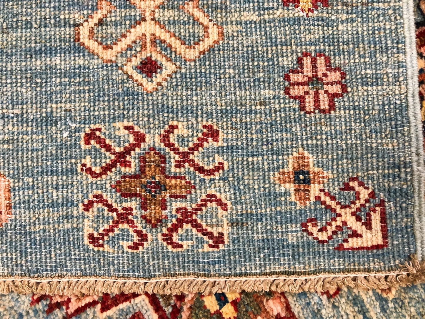 Super Kazak (4x6) light blue - Nuvé