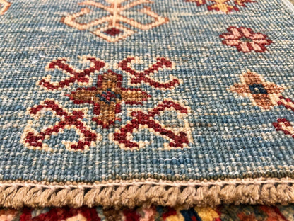 Super Kazak (4x6) light blue - Nuvé