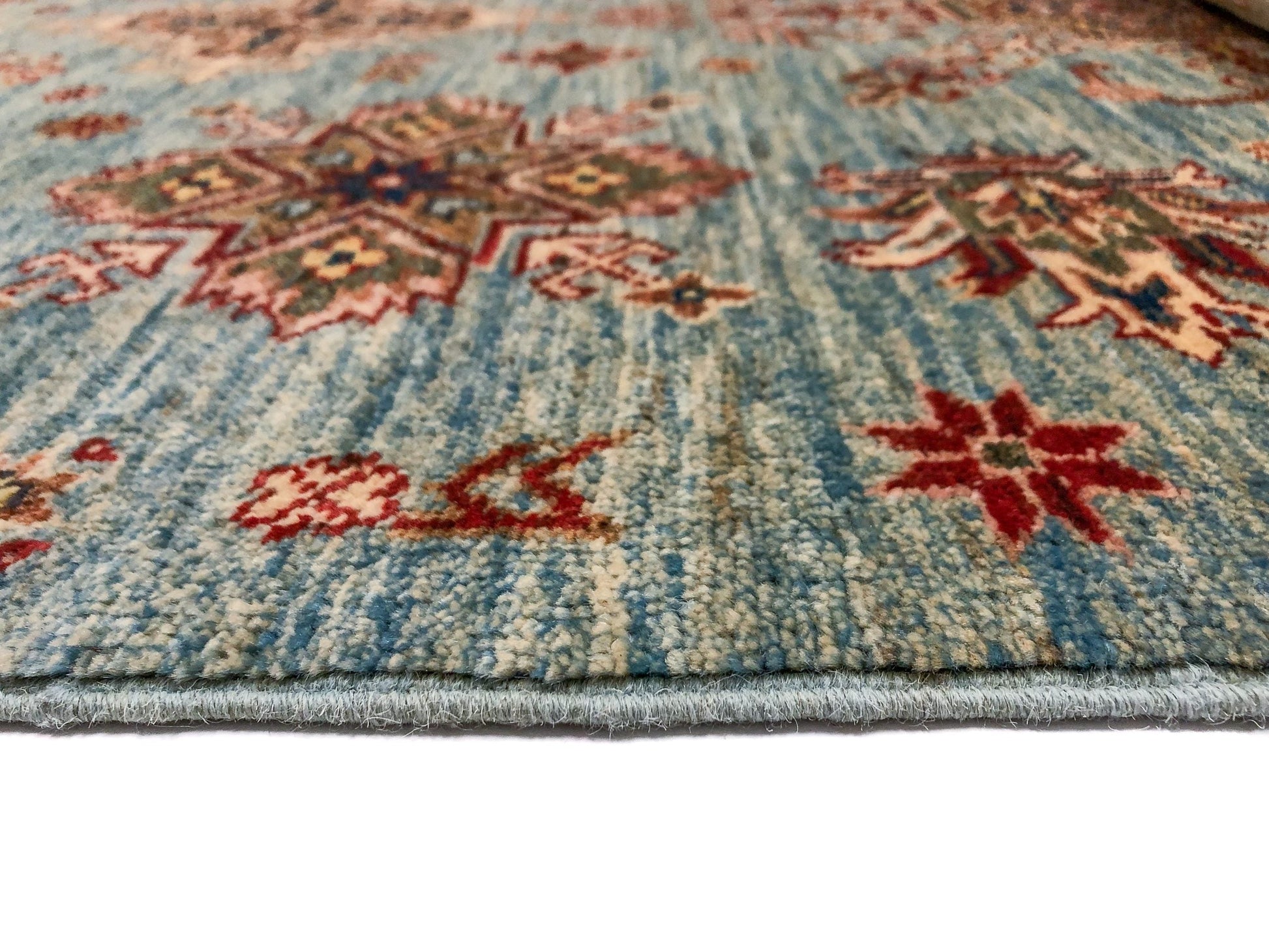 Super Kazak (4x6) light blue - Nuvé