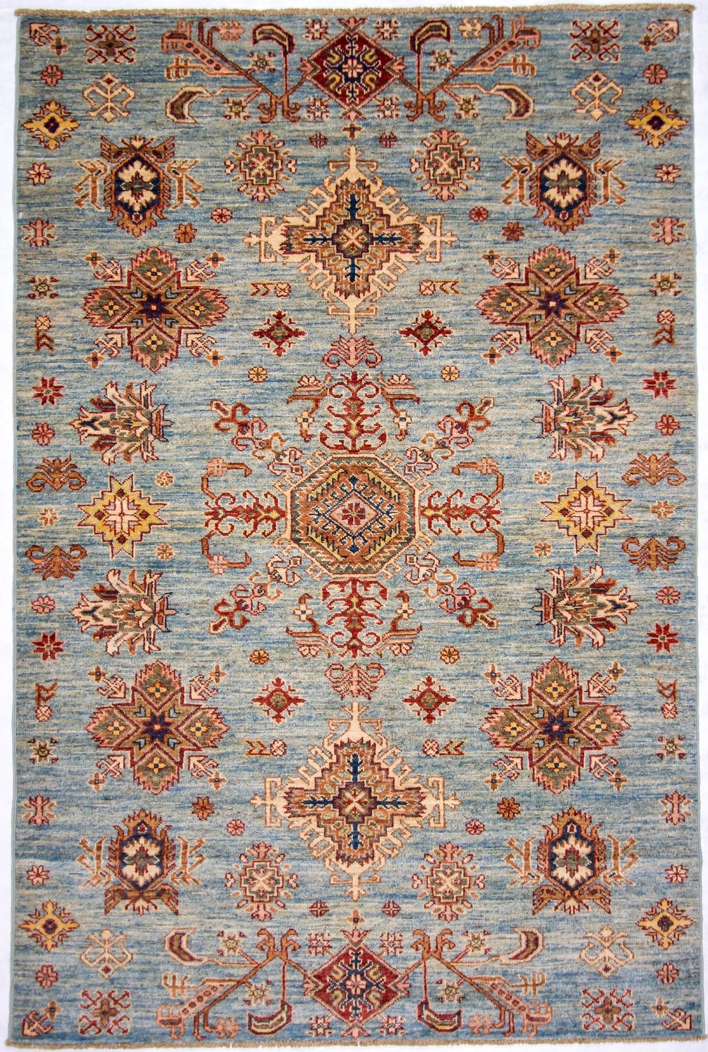 Super Kazak (4x6) light blue - Nuvé