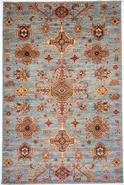 Super Kazak (4x6) light blue - Nuvé