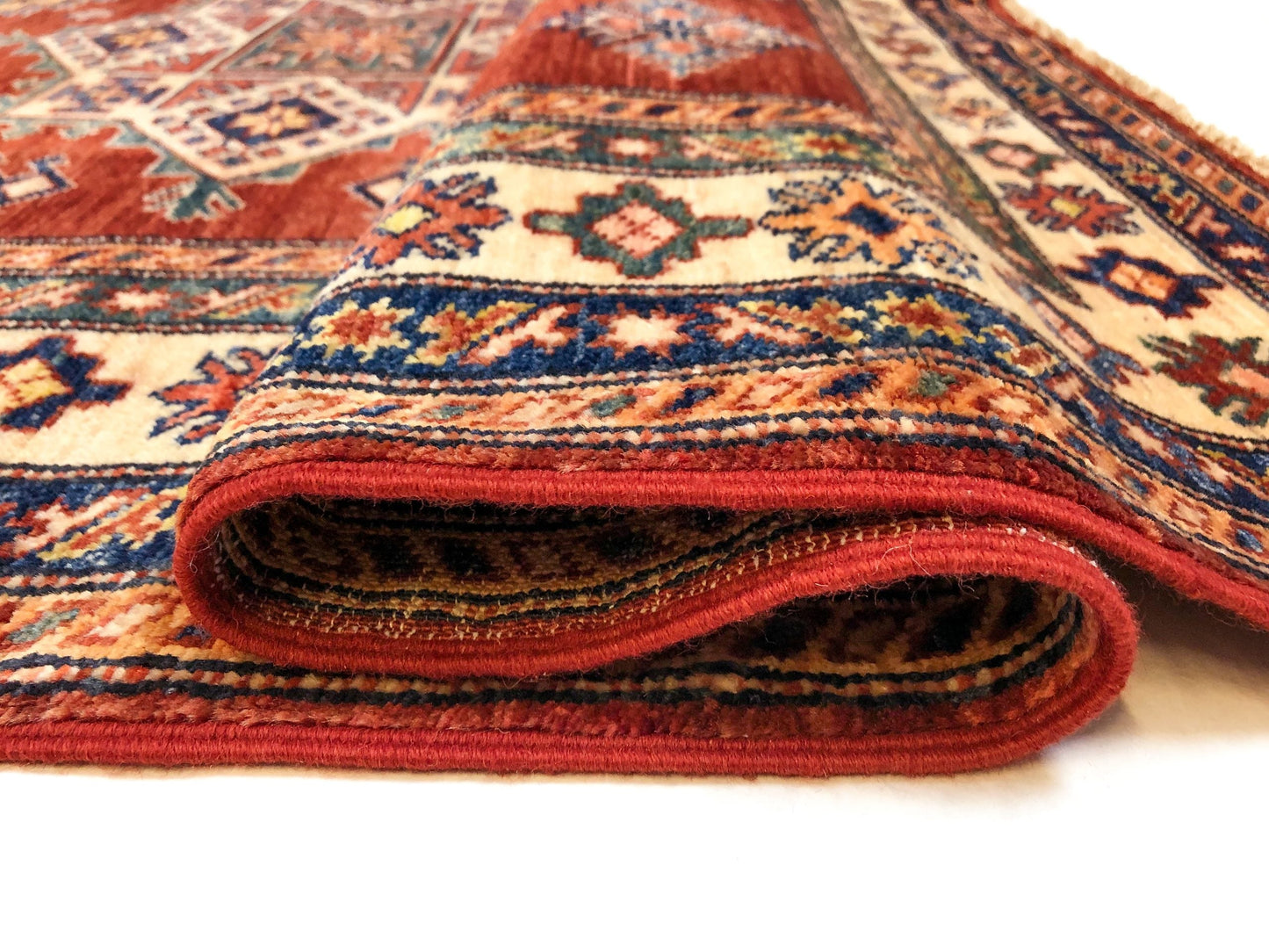 Super Kazak (4x6) red/ivory - Nuvé