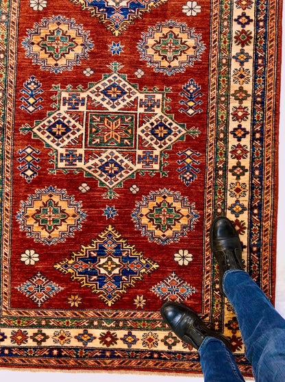 Super Kazak (4x6) red/ivory - Nuvé