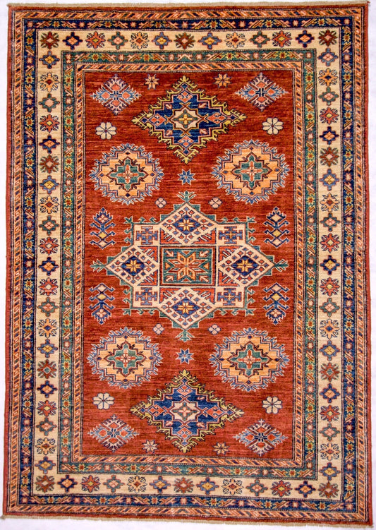 Super Kazak (4x6) red/ivory - Nuvé