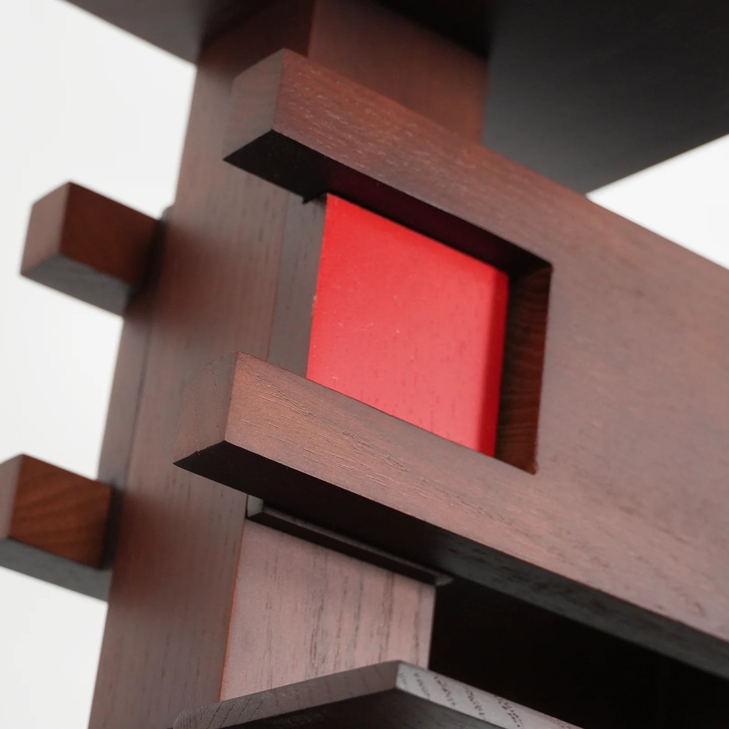 Taliesin Wood Stacked Floor Lamp - Nuvé