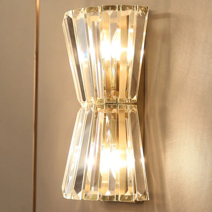 Tapered Crystal Wall Lamp - Nuvé