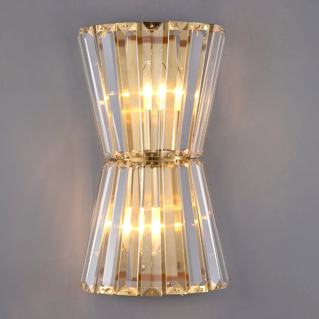 Tapered Crystal Wall Lamp - Nuvé