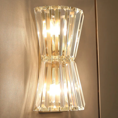 Tapered Crystal Wall Lamp - Nuvé