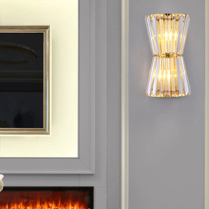 Tapered Crystal Wall Lamp - Nuvé