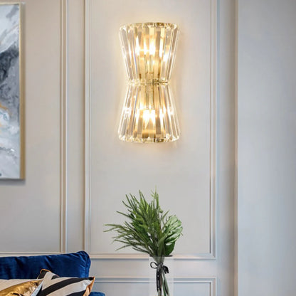 Tapered Crystal Wall Lamp - Nuvé