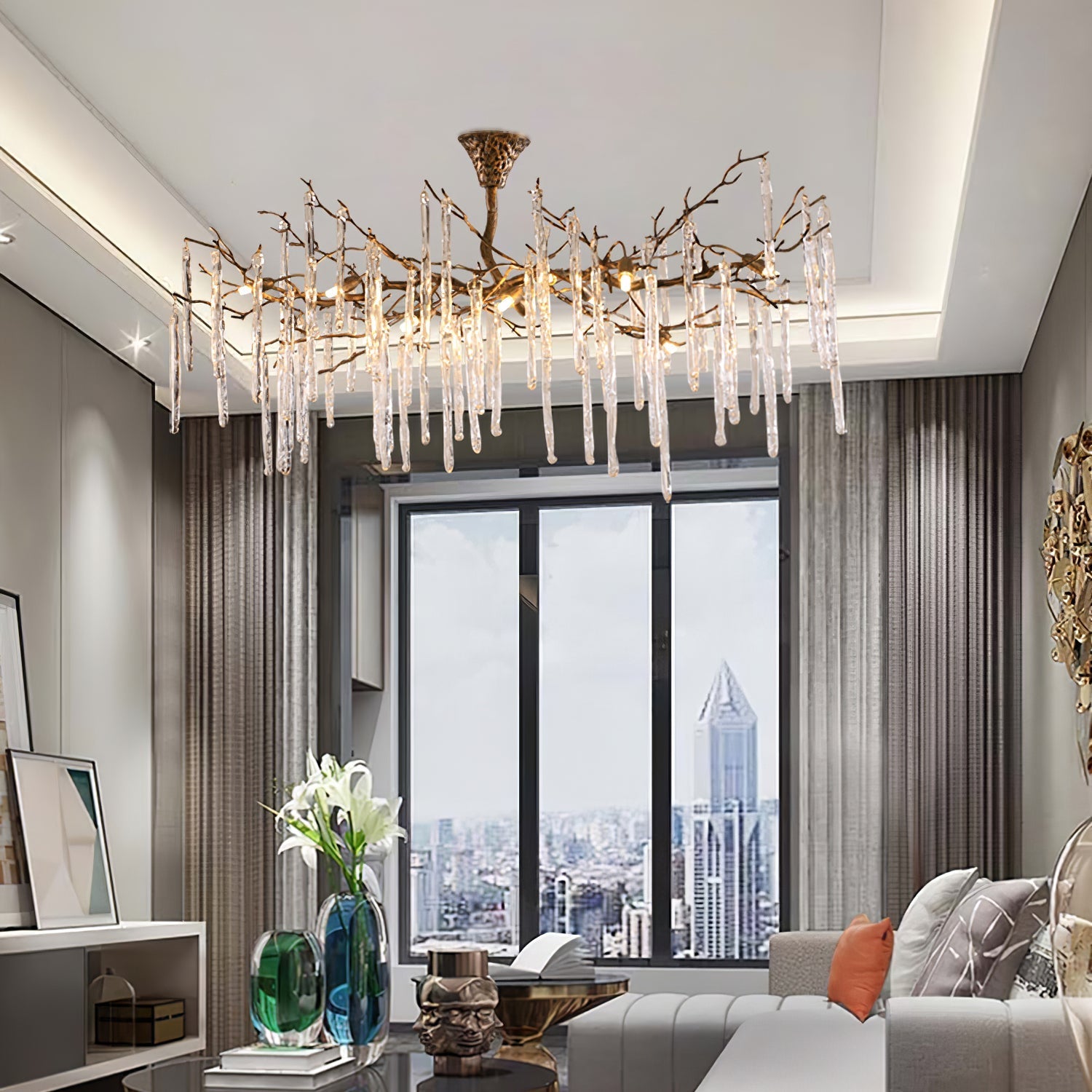 Glamour Dripstone Chandelier - Nuvé