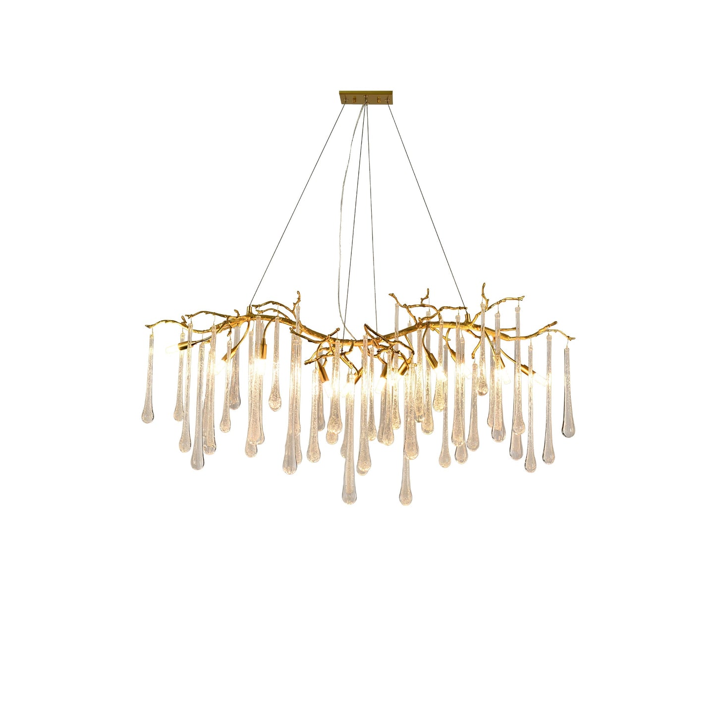 Aqua Makrama Chandeliers - Nuvé