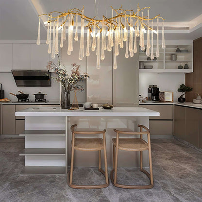 Aqua Makrama Chandeliers - Nuvé
