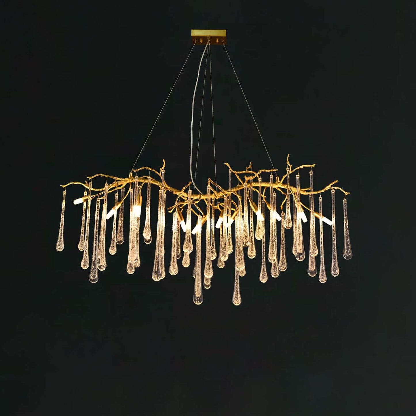 Aqua Makrama Chandeliers - Nuvé