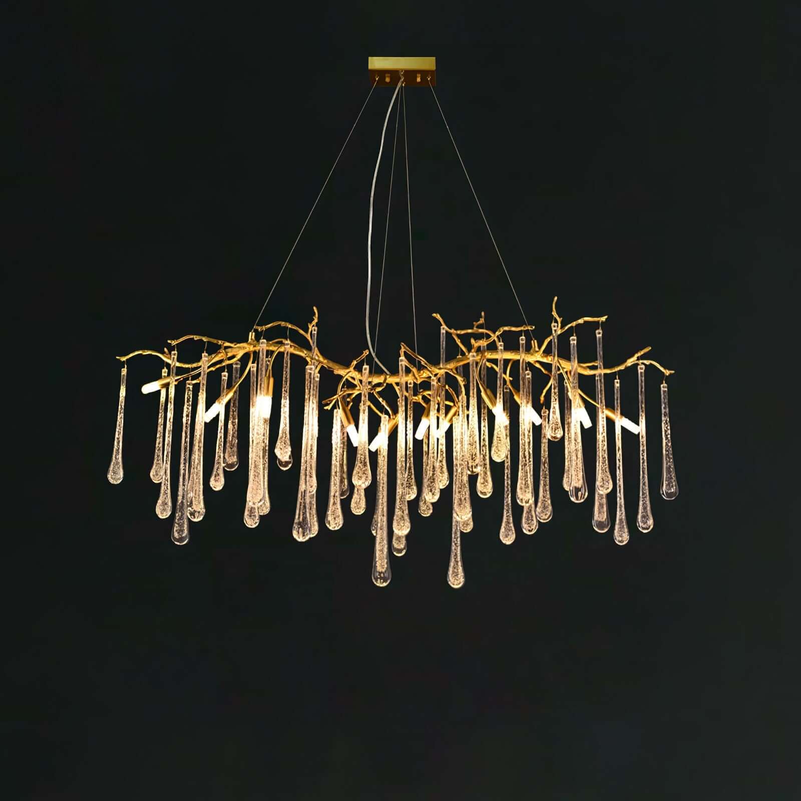 Aqua Makrama Chandeliers - Nuvé