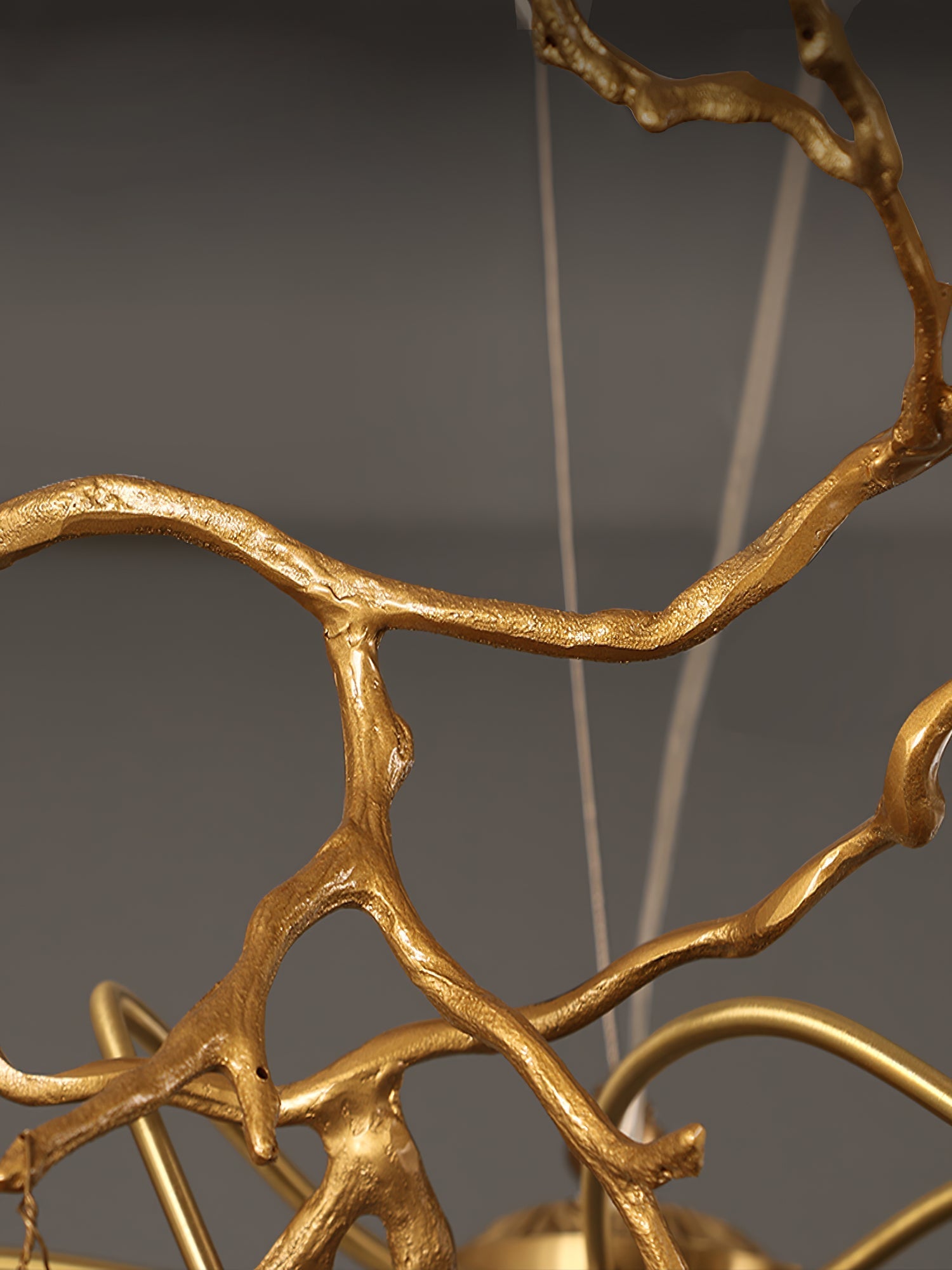 Teardrop Round Crystal Ceiling Lamp - Nuvé