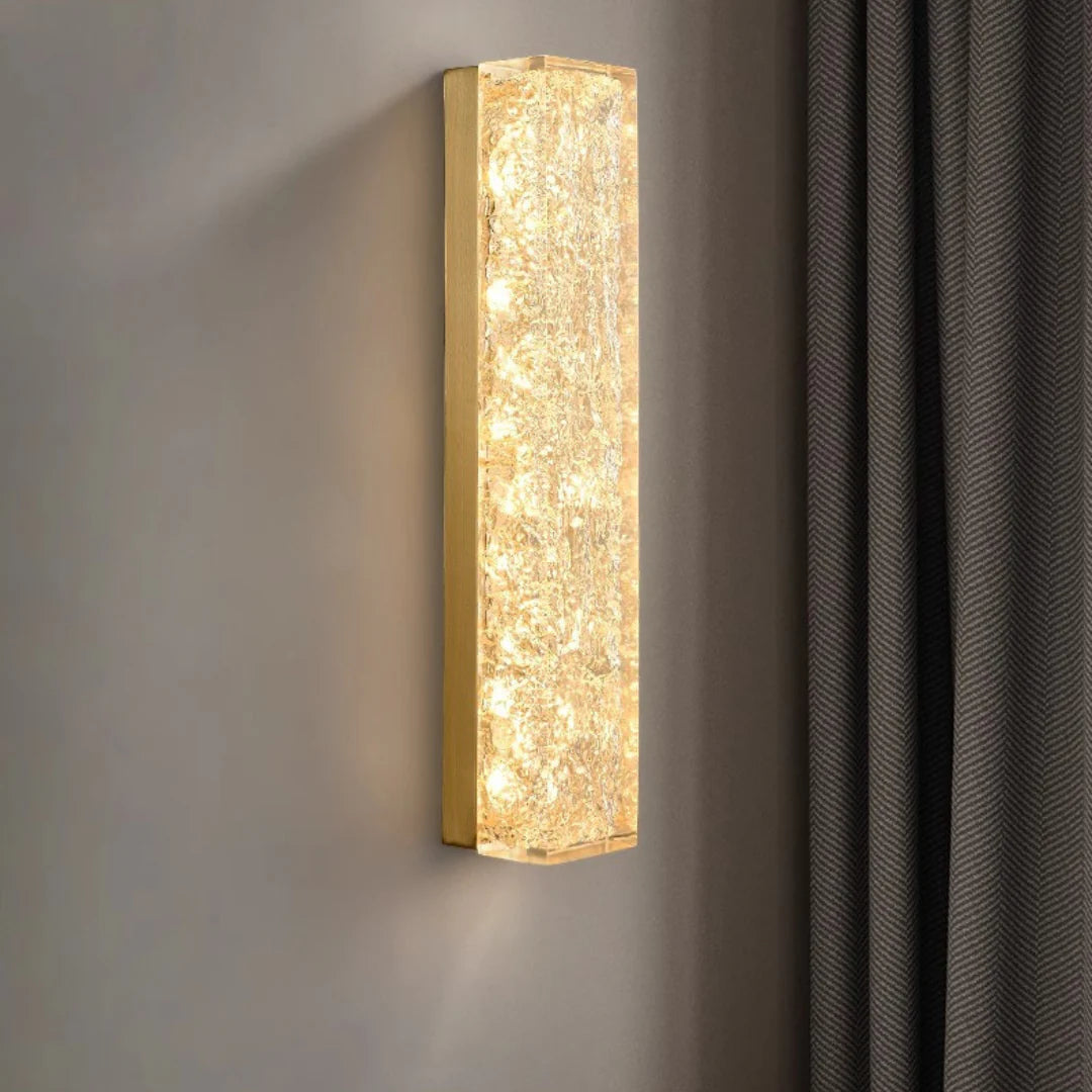 Terra Brass Resin Wall Light - Nuvé