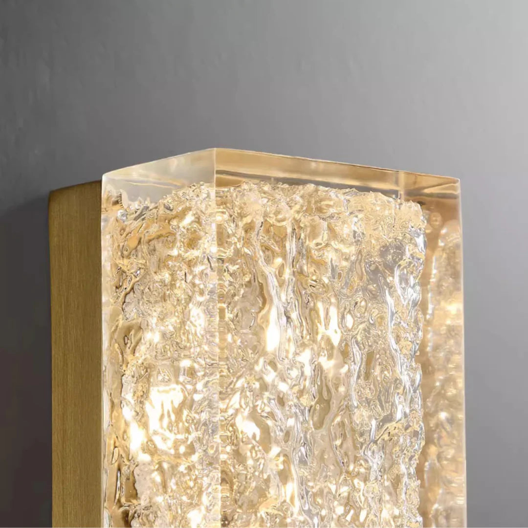 Terra Brass Resin Wall Light - Nuvé