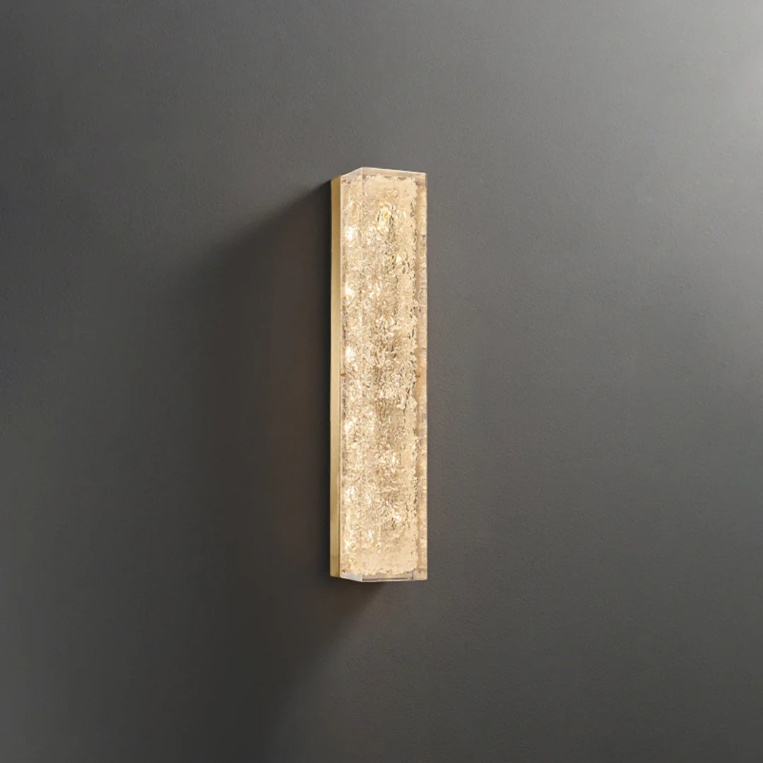 Terra Brass Resin Wall Light - Nuvé