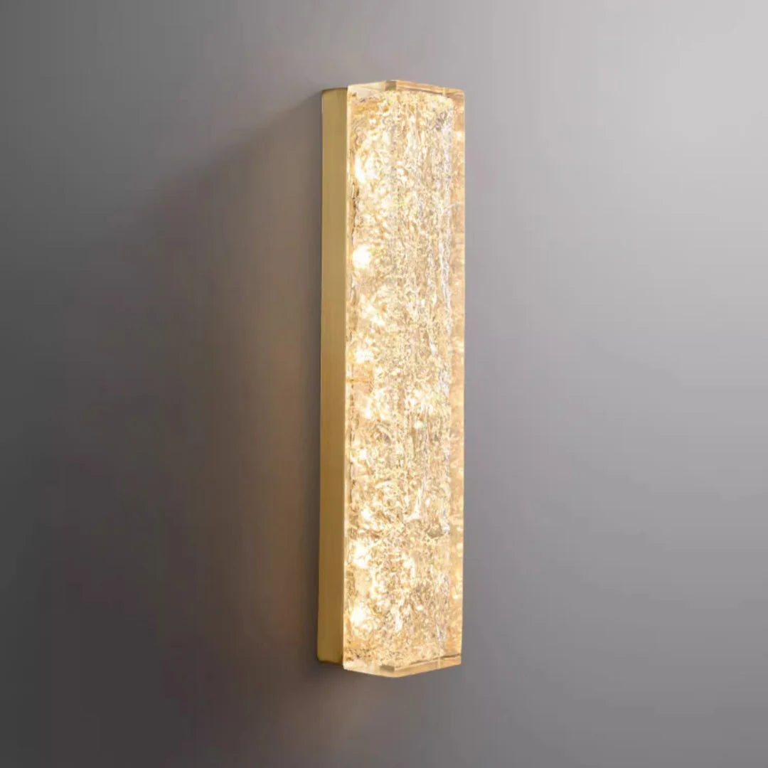 Terra Brass Resin Wall Light - Nuvé