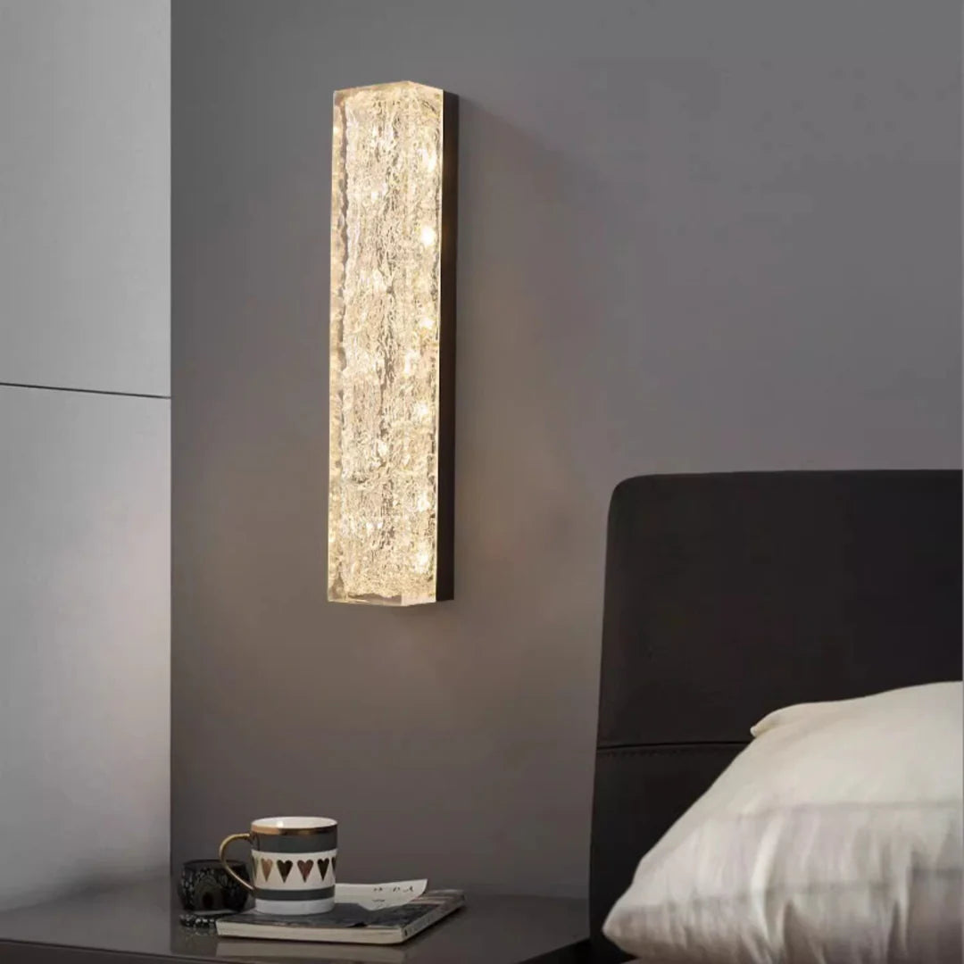 Terra Brass Resin Wall Light - Nuvé