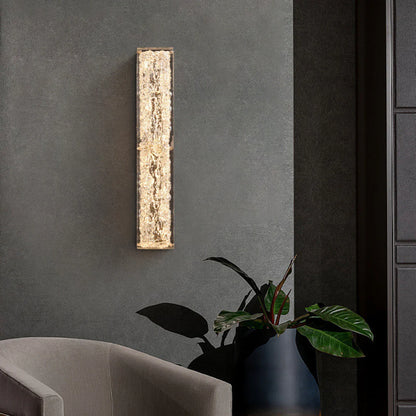 Terra Brass Resin Wall Light - Nuvé