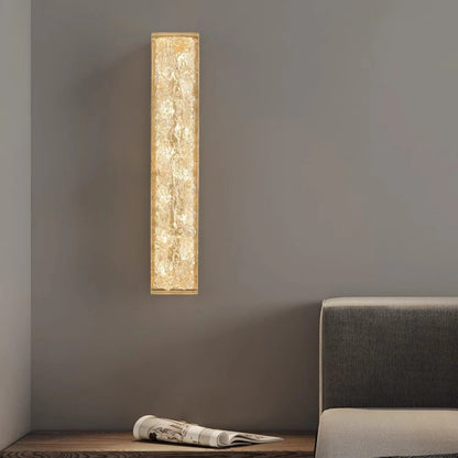 Terra Brass Resin Wall Light - Nuvé