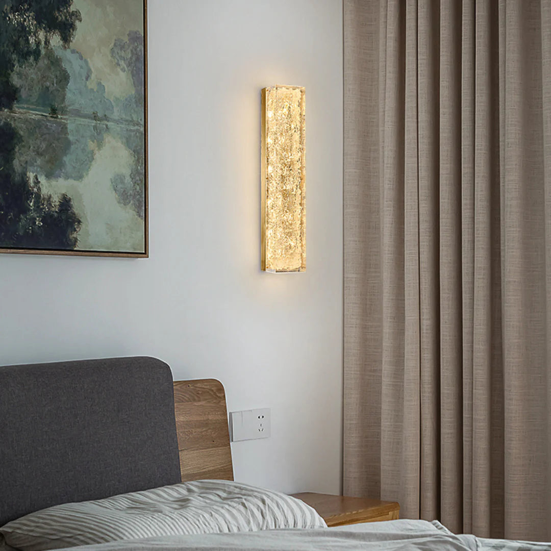 Terra Brass Resin Wall Light - Nuvé