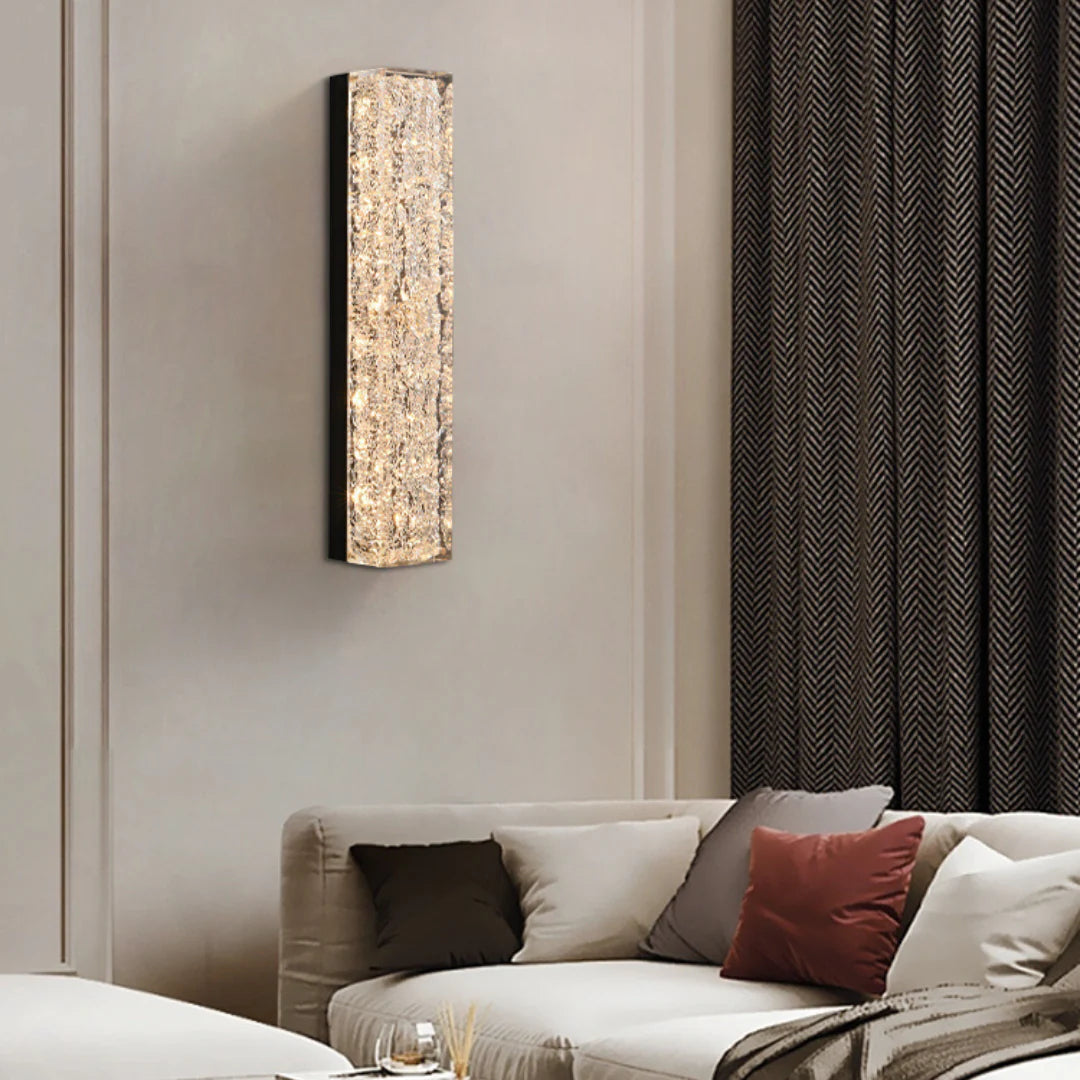 Terra Brass Resin Wall Light - Nuvé