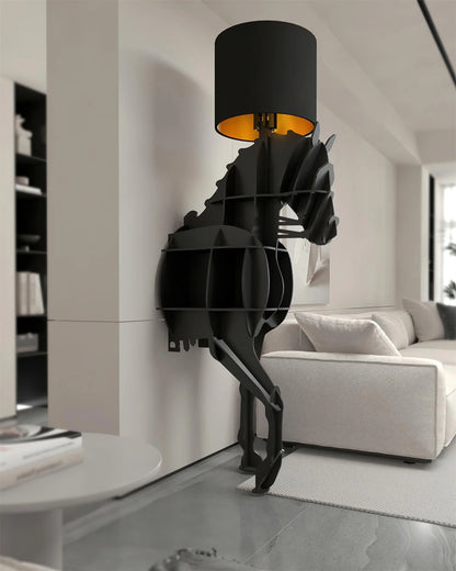 Tete Horse Stand Floor Lamp - Nuvé