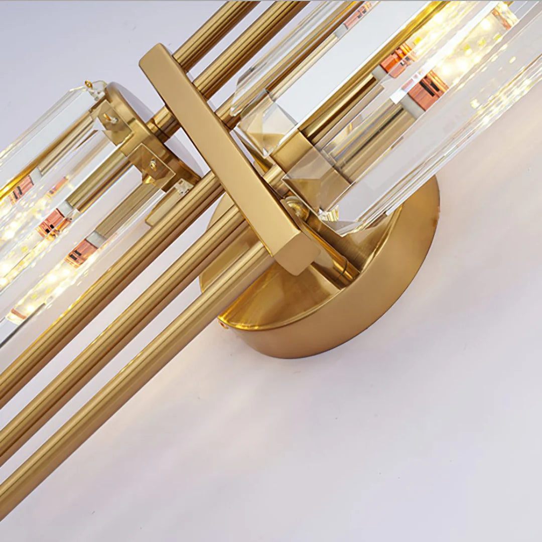 Three Crystal Wall Lamps - Nuvé