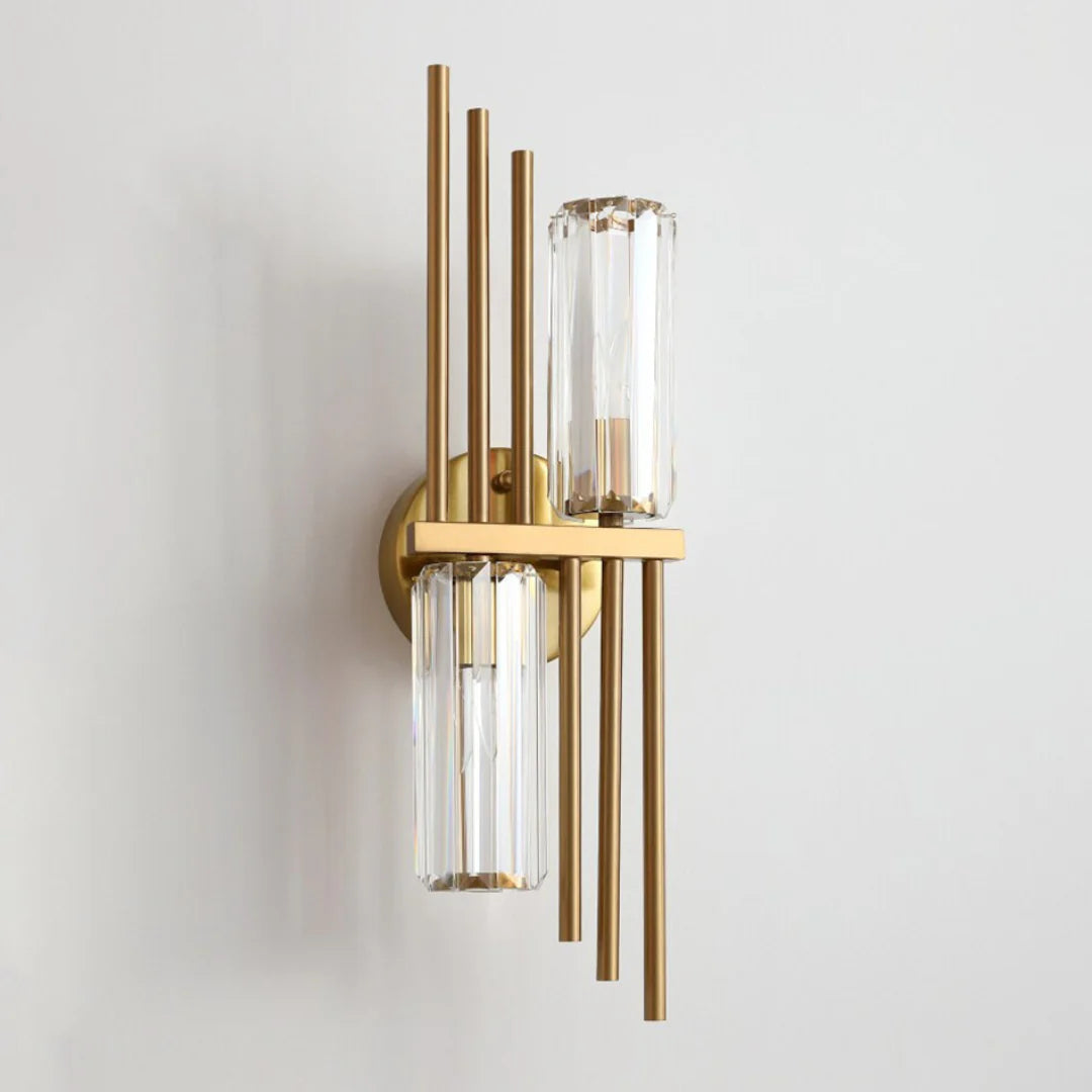 Three Crystal Wall Lamps - Nuvé