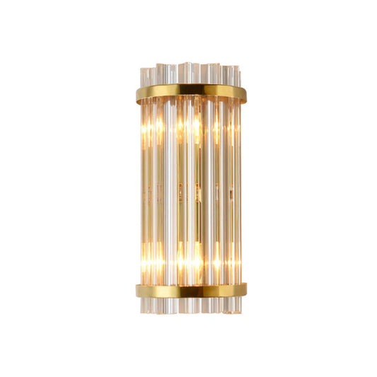 Three Sided Crystal Rod Wall Lamp - Nuvé