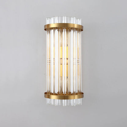 Three Sided Crystal Rod Wall Lamp - Nuvé