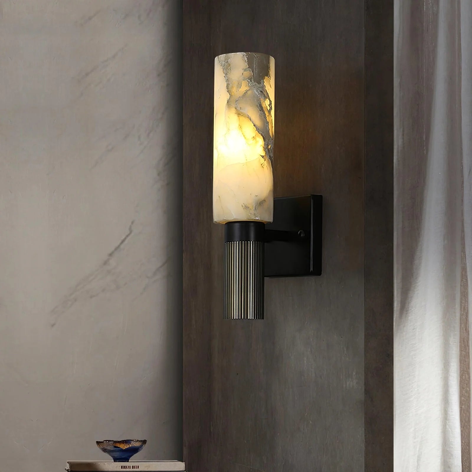 Torch Alabaster Wall Sconce - Nuvé